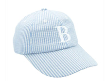 Load image into Gallery viewer, Seersucker Baby Hat (NB-24M)