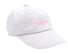 Load image into Gallery viewer, Seersucker Baby Hat (NB-24M)