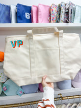 Load image into Gallery viewer, NEW TRVL Coated Canvas Totes