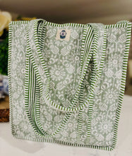Load image into Gallery viewer, Quilted Tote Bag