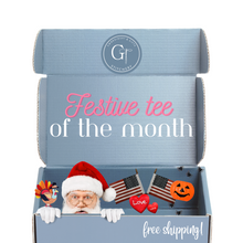 Load image into Gallery viewer, Festive Tee of the Month - Kid's