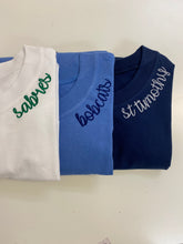 Load image into Gallery viewer, Cursive School Pride Short Sleeve TEE