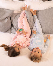 Load image into Gallery viewer, Pink Bunny Applique Ruffle Pajama Pre-Order