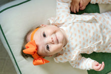 Load image into Gallery viewer, Pumpkin Patch Ruffle Pima Cotton Romper