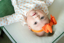 Load image into Gallery viewer, Pumpkin Patch Ruffle Pima Cotton Romper