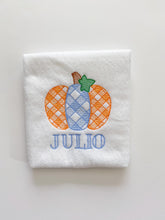Load image into Gallery viewer, Gingham Pumpkin T-Shirt