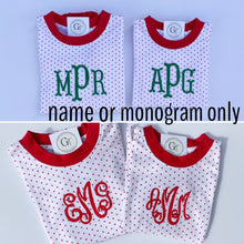 Load image into Gallery viewer, Christmas Red Stripe Pajamas Kids