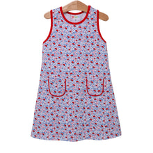 Load image into Gallery viewer, Sweet Land Of Liberty Floral Pocket Dress