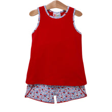 Load image into Gallery viewer, Sweet Land Of Liberty Floral Short Set