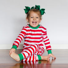 Load image into Gallery viewer, Christmas Red Stripe Pajamas Kids