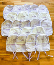 Load image into Gallery viewer, Seersucker Backpacks
