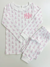 Load image into Gallery viewer, Pink Bunny Pima Cotton Pajamas
