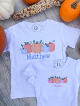 Load image into Gallery viewer, Pink Pumpkins Tee Or Onesie