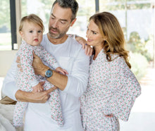 Load image into Gallery viewer, Candy Cane Pima Cotton Zip Footie