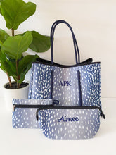 Load image into Gallery viewer, Navy Fawn Tote