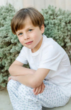 Load image into Gallery viewer, Boys Hangout Pants - Holiday Truck Pima Cotton
