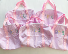 Load image into Gallery viewer, Seersucker Duffels