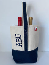 Load image into Gallery viewer, Double Bottle Wine Tote