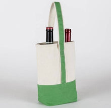 Load image into Gallery viewer, Double Bottle Wine Tote