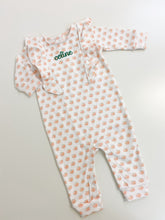 Load image into Gallery viewer, Pumpkin Patch Ruffle Pima Cotton Romper