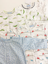 Load image into Gallery viewer, Pima Cotton Cars Footie Pajamas