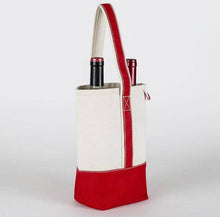 Load image into Gallery viewer, Double Bottle Wine Tote