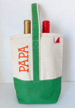 Load image into Gallery viewer, Double Bottle Wine Tote