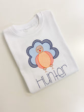 Load image into Gallery viewer, Blue Turkey Tee Or Onesie