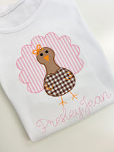 Load image into Gallery viewer, Pink Turkey Applique Tee Or Onesie