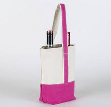 Load image into Gallery viewer, Double Bottle Wine Tote