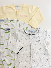 Load image into Gallery viewer, Pima Cotton Gators Footie Pajamas