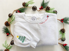 Load image into Gallery viewer, Mama Claus White Crewneck Sweatshirt