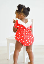 Load image into Gallery viewer, Red Dot Romper