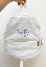 Load image into Gallery viewer, Seersucker Backpacks