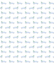 Load image into Gallery viewer, Holiday Truck Pima Cotton Footie