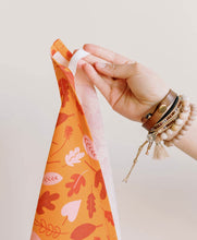 Load image into Gallery viewer, Fall Leaves Dish Towel