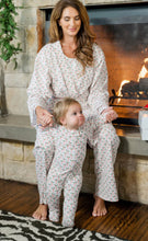 Load image into Gallery viewer, Candy Cane Pima Cotton Zip Footie