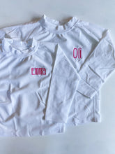 Load image into Gallery viewer, Little Kid Long Sleeve Rash Guard Size