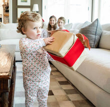 Load image into Gallery viewer, Candy Cane Pima Cotton Two Piece Pajamas