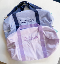 Load image into Gallery viewer, Seersucker Duffels