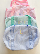 Load image into Gallery viewer, Seersucker Duffels
