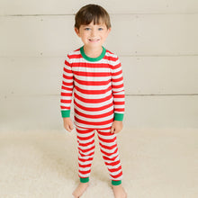 Load image into Gallery viewer, Christmas Red Stripe Pajamas Kids