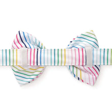 Load image into Gallery viewer, TFD x Simplified® Happy Stripe Dog Bow Tie
