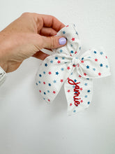 Load image into Gallery viewer, Patriotic Bow
