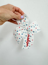 Load image into Gallery viewer, Patriotic Bow
