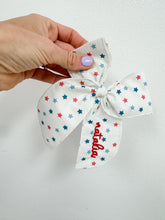 Load image into Gallery viewer, Patriotic Bow
