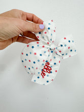 Load image into Gallery viewer, Patriotic Bow
