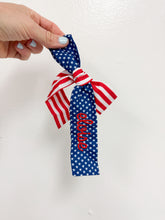 Load image into Gallery viewer, Patriotic Flag Bow
