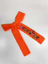 Load image into Gallery viewer, Halloween Embroidered Bow
