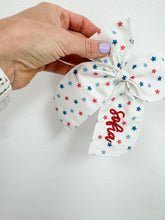 Load image into Gallery viewer, Patriotic Bow
